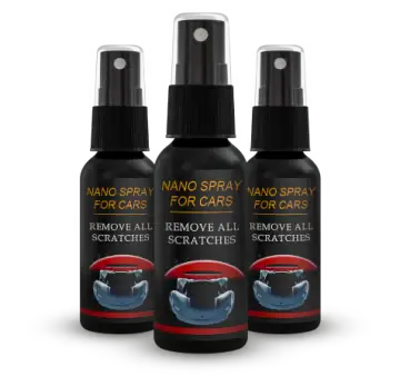 NuraFix Nano Car Spray bottles - premium automotive scratch remover